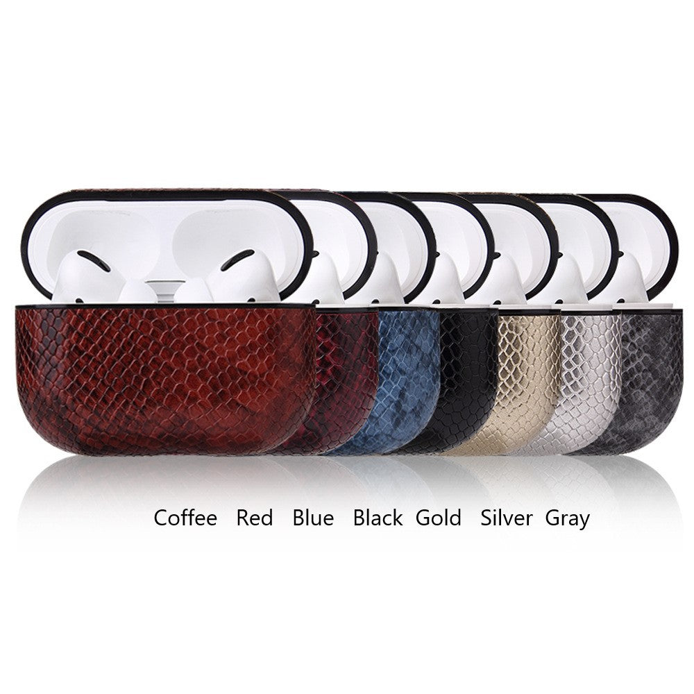 Snake Skin Case For Apple AirPods Pro Charging Box Case