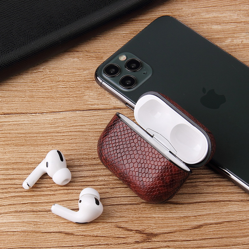 Snake Skin Case For Apple AirPods Pro Charging Box Case