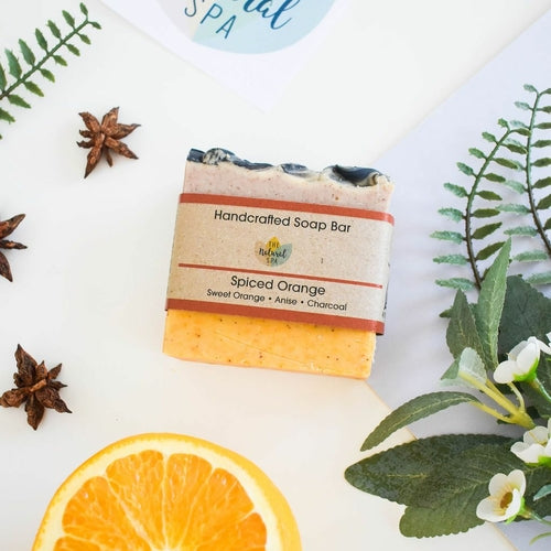 Spiced Orange Vegan Soap Bar by Lime Pontus