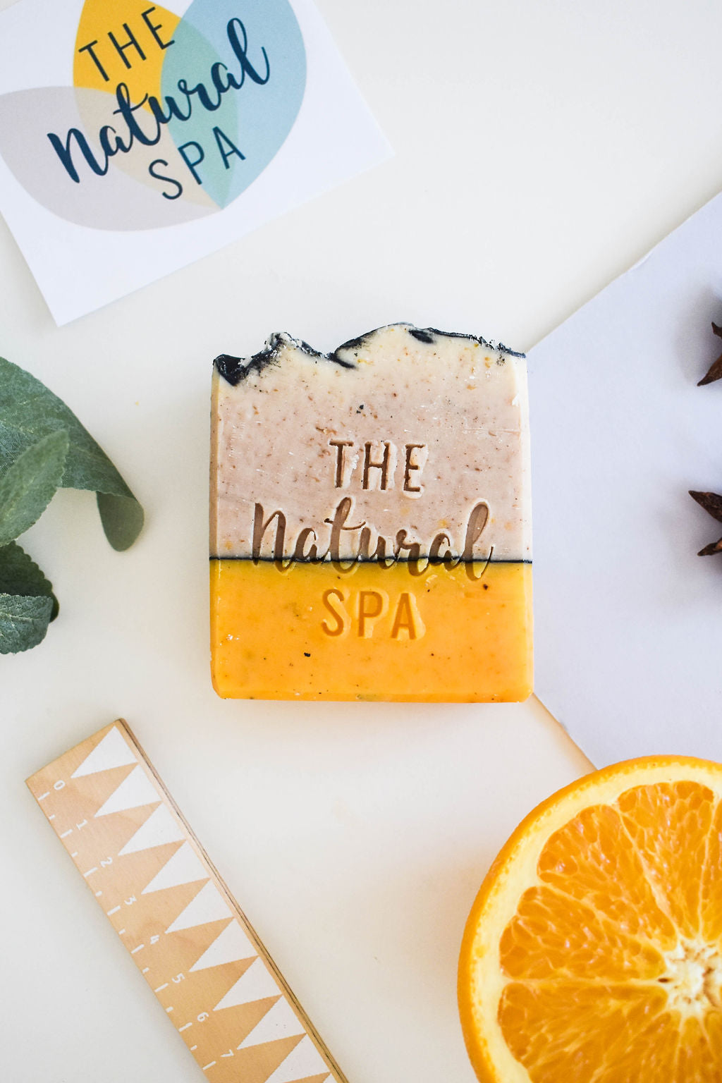 Spiced Orange Vegan Soap Bar by Lime Pontus